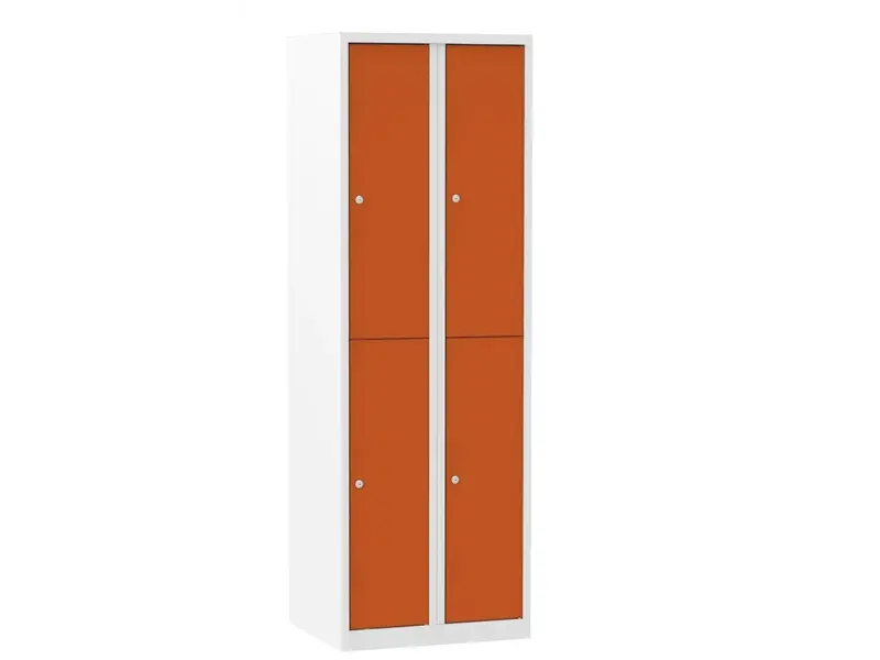 Premium armoire vestiaires métallique 2 colonne/2 portes