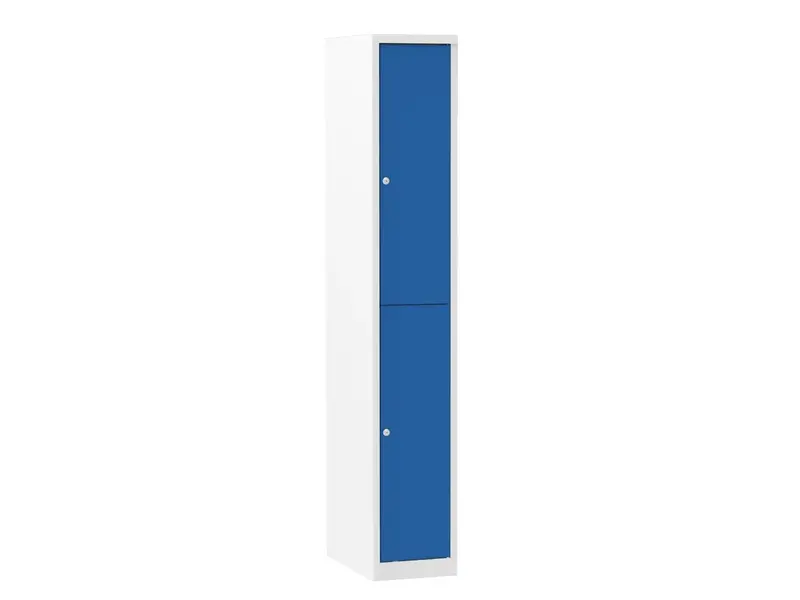 Premium armoire vestiaires métal 1 colonne - 2 portes