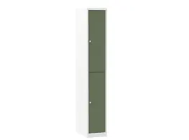 Premium armoire vestiaires métal 1 colonne - 2 portes