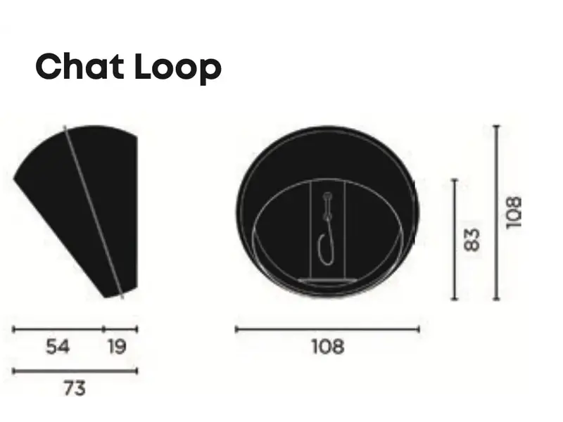Chat Loop cabine téléphonique recyclée