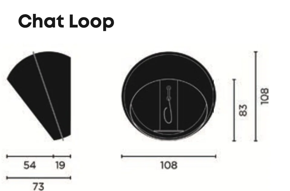 Donar  Chat Loop cabine téléphonique recyclée