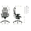 BNO Ergohuman bureaustoel met hoofdsteun BNO Ergohuman bureaustoel met hoofdsteun