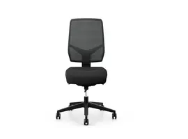 68 fauteuil de bureau dossier en maille sans accoudoirs