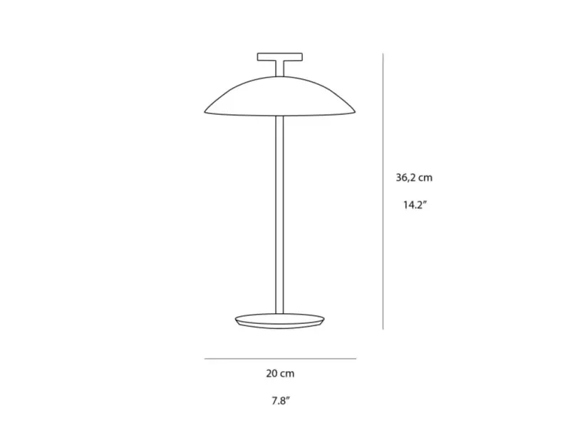 Mini Geen-A bureaulamp