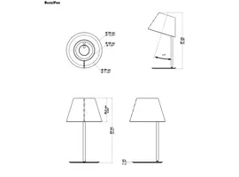 Buzzifez lampe de bureau acoustique