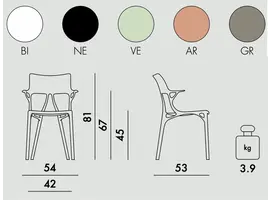 A.I. Chair stoelen