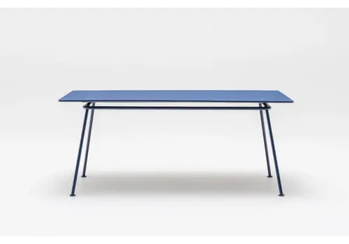 New School eettafel linoleum