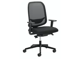 Invicta point  chaise de bureau avec accoudoirs