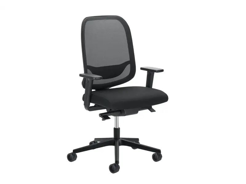 Invicta point  chaise de bureau avec accoudoirs