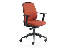 Key smart bureaustoel rug in stof