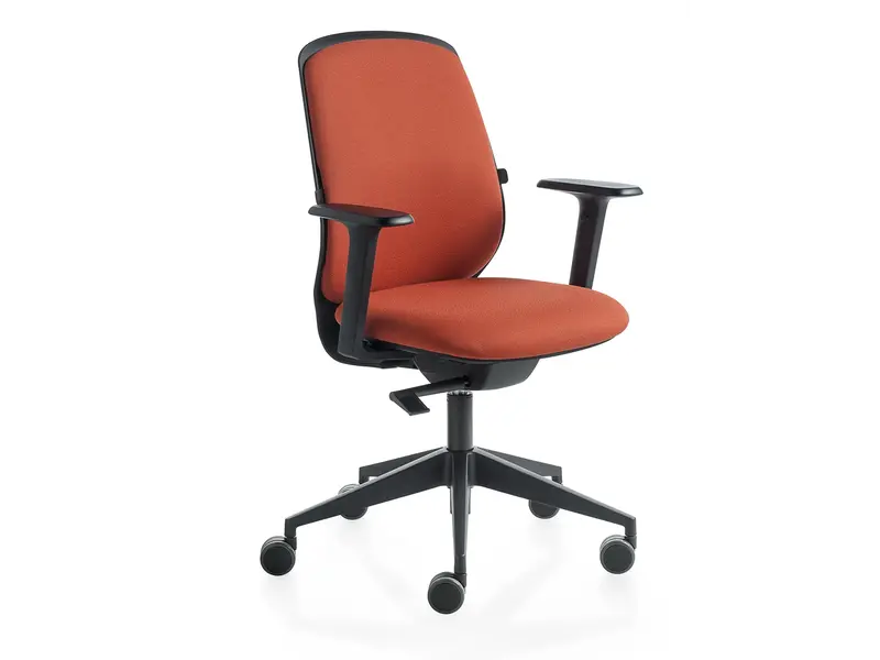 Chaise de bureau Key smart  dos en tissu