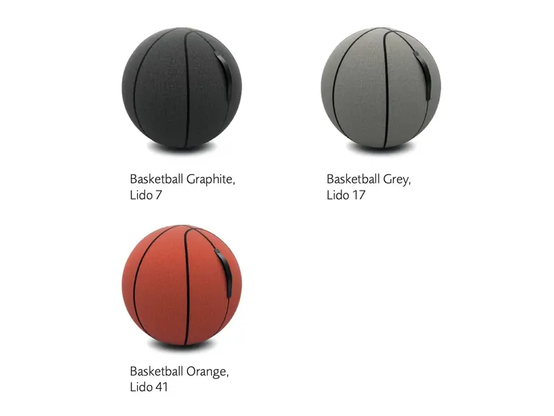 Basketball ergonomische zitbal