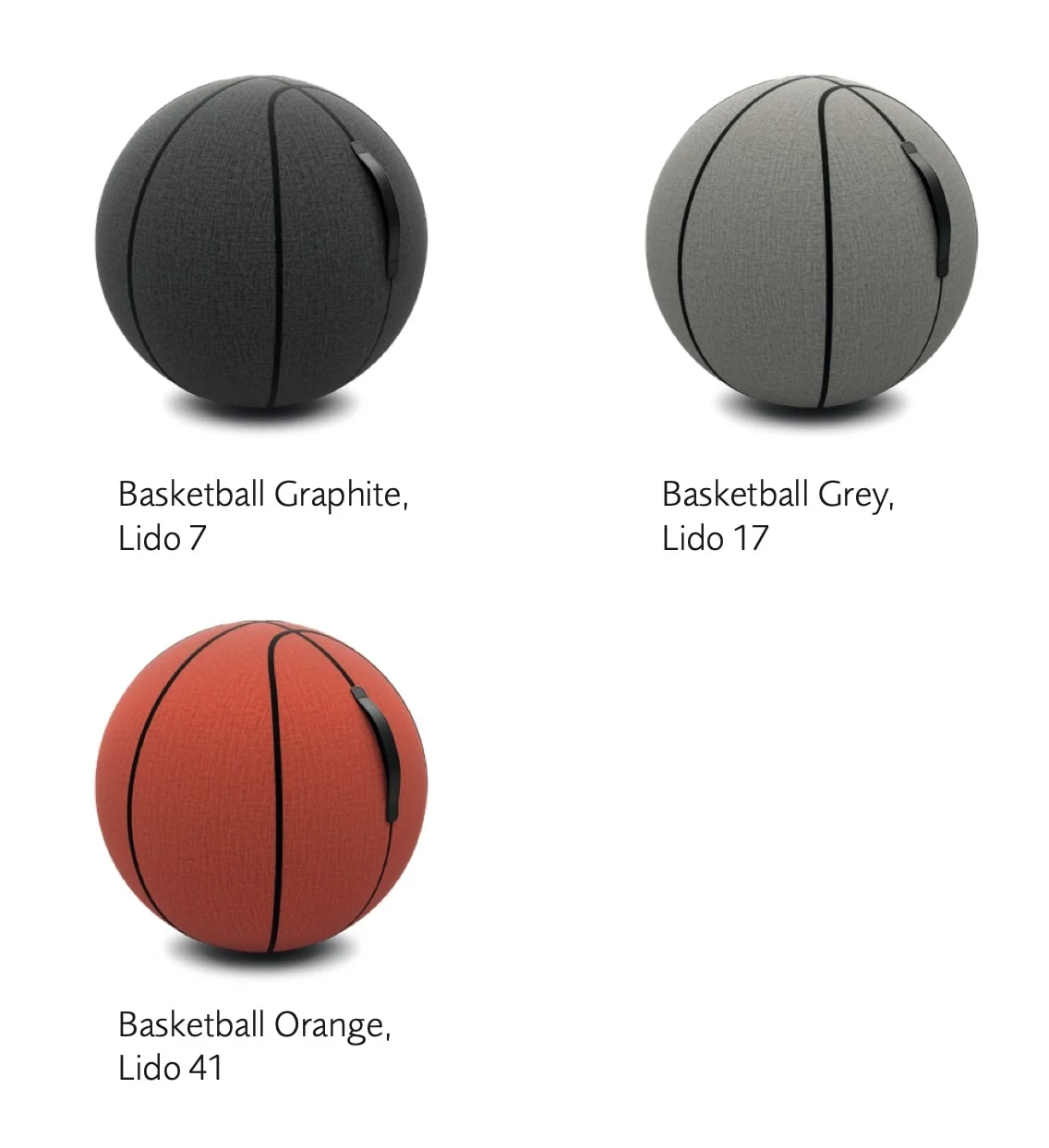 Glimakra Basketball ergonomische zitbal