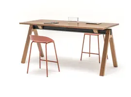 Viga hoge tafel in eiken of Fenix