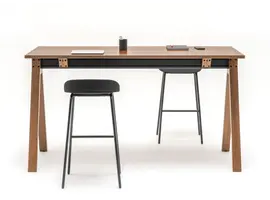 Viga hoge tafel in eiken of Fenix