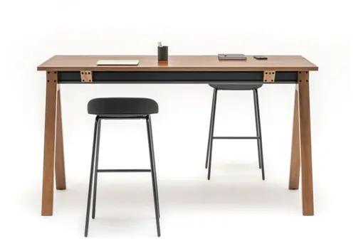 Viga hoge tafel in eiken of Fenix