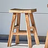 Jan Kurtz Curve tabourets de bar en bois massif