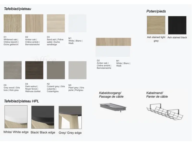 Nova wood Multipurpose werkplek