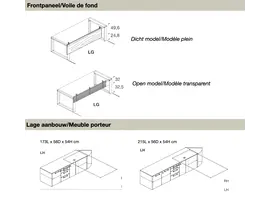 Arche directiebureau met lage aanbouw