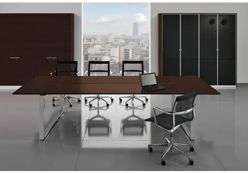 Loopy table de réunion en melaminé