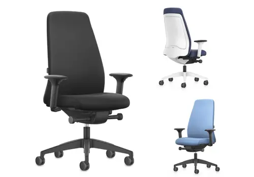 Every EV117 chaise de bureau à dossier haut