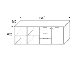 Pigreco  Bureau de direction avec extension