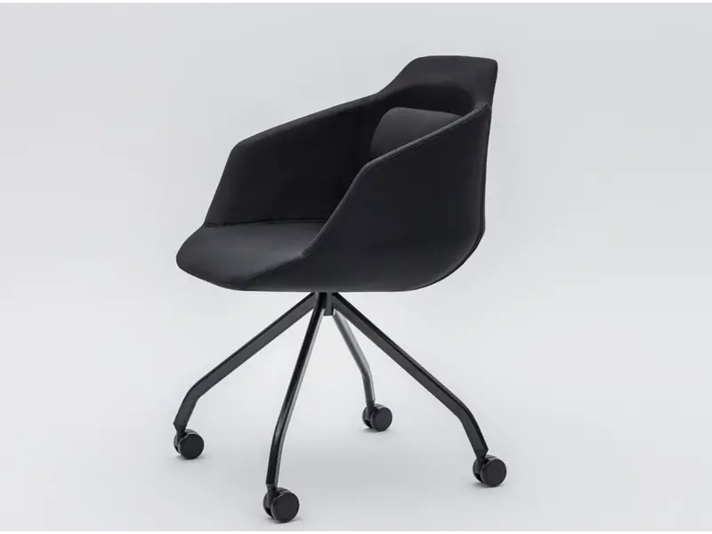 Ultra chaise HomeOffice sur roulettes