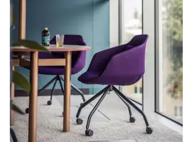 Ultra chaise HomeOffice sur roulettes