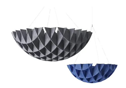 Artwork Clouds akoestische plafondwand