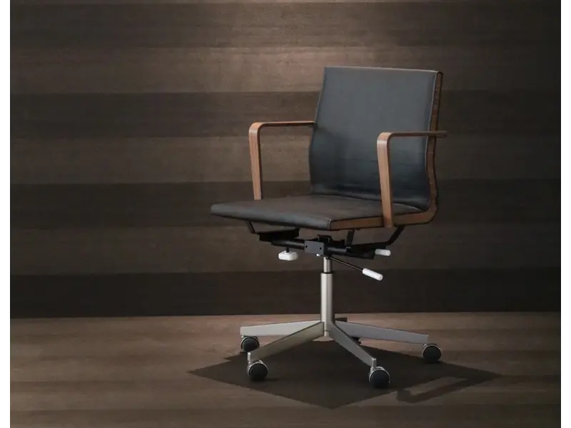 VVD chaise de bureau en cuir