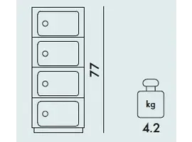 Componibili 4 deuren