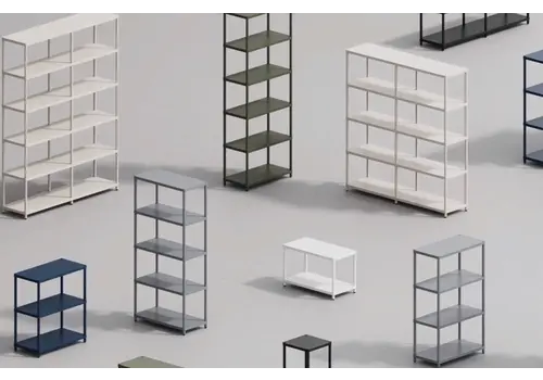 Stilt armoires bibliothèque - rack pour séparer