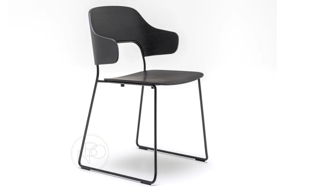 Mdd Afi stapelbare stoelen in fineer multiplex