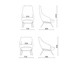 Montecarlo fauteuil Lounge