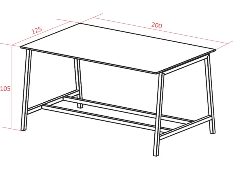 Pop Ace hoge tafel