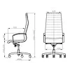 BNO Director fauteuil de bureau cuir noir BNO Director fauteuil de bureau cuir noir