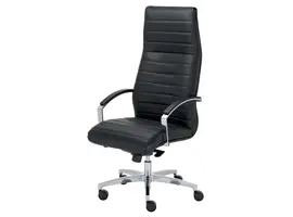 Director fauteuil de bureau cuir noir