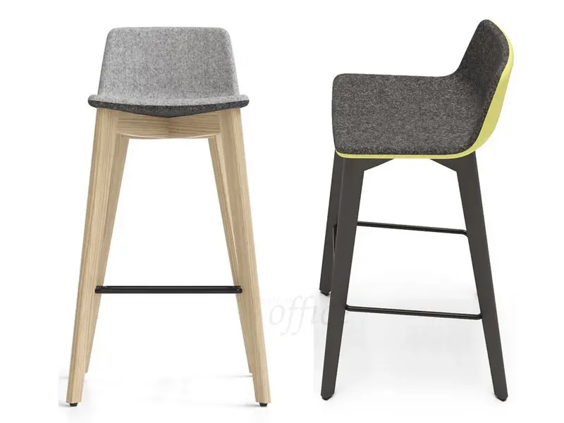 Twist & sit tabouret de bar design