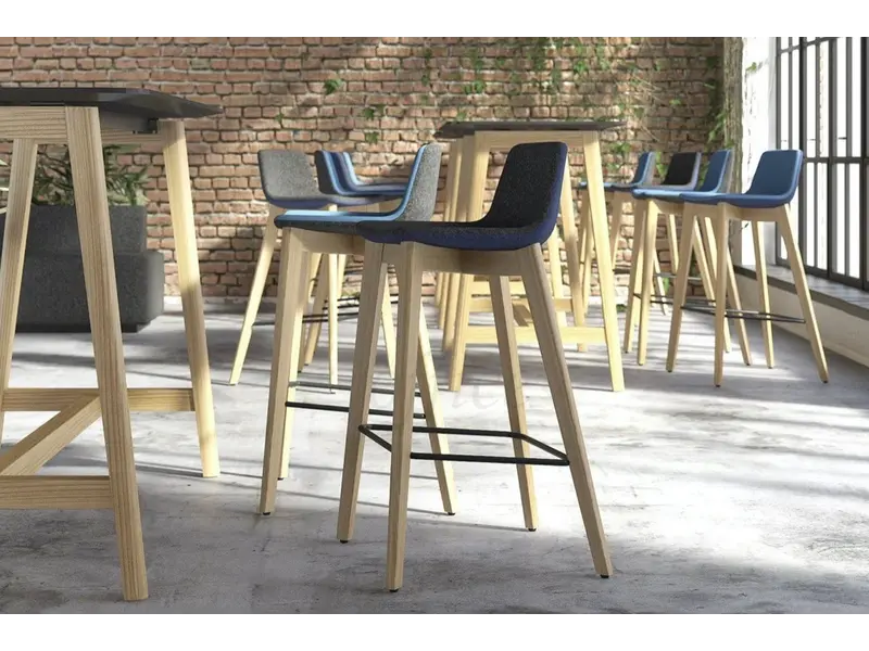 Twist & sit tabouret de bar design