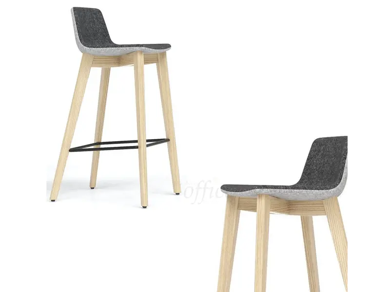 Twist & sit tabouret de bar design