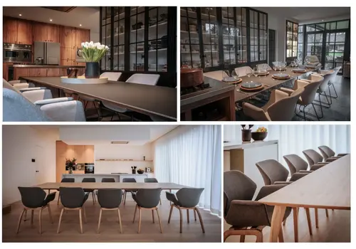 Officina grote vergadertafel op maat