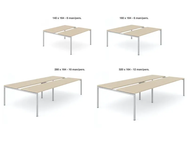 Nova table de conférence modulaire