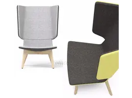 Twist & sit  Lounge akoestische stoel