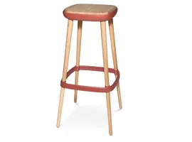 W 2020 tabouret de bar en bois massif