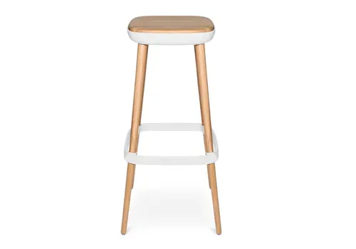 W 2020 tabouret de bar en bois massif