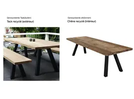 Bradford eiken tafel