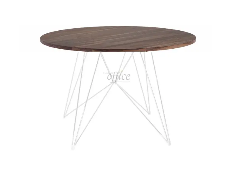 XZ3 ronde tafel walnoot