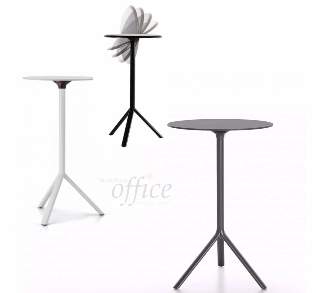 Plank Plank Miura table haute pliante en HPL – design Konstantin Grcic