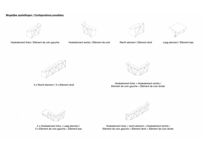 Alpa toonbank modulair