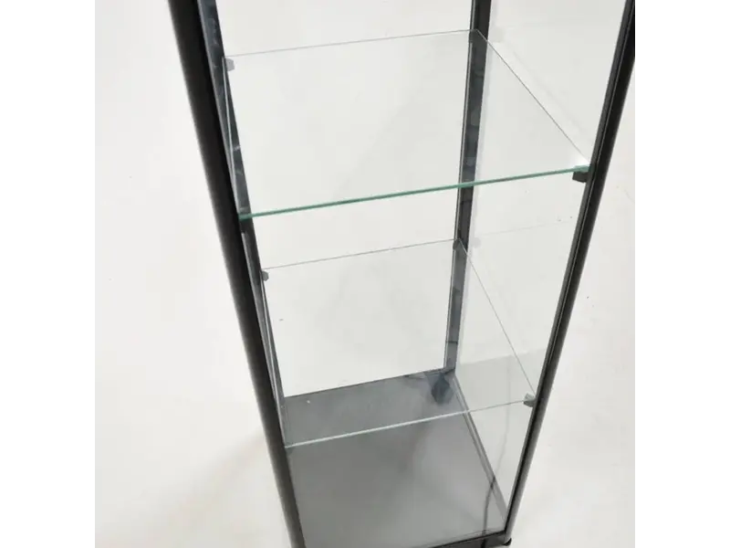 Basic vitrine en verre 200h x 50l cm